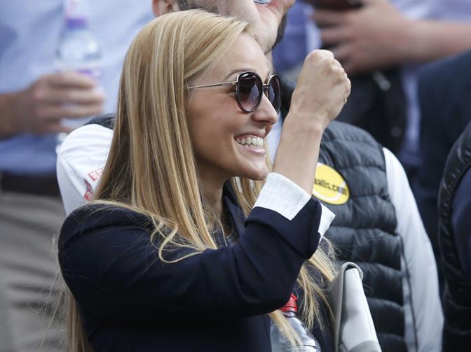 Jelena Ristic, fidanzata di Novak Djokovic. Reuters